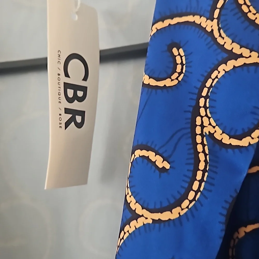 CBR Blue & Gold Jacket Shell - Picture 4 of 6
